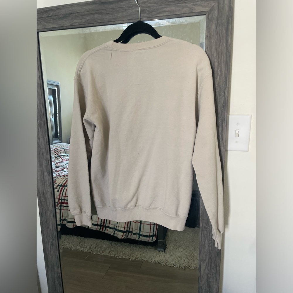Vintage Harvard cream crewneck sweater with logo - Picture 3 of 3